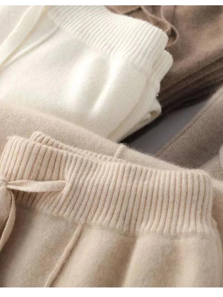 Classic Ladies Wool Trousers