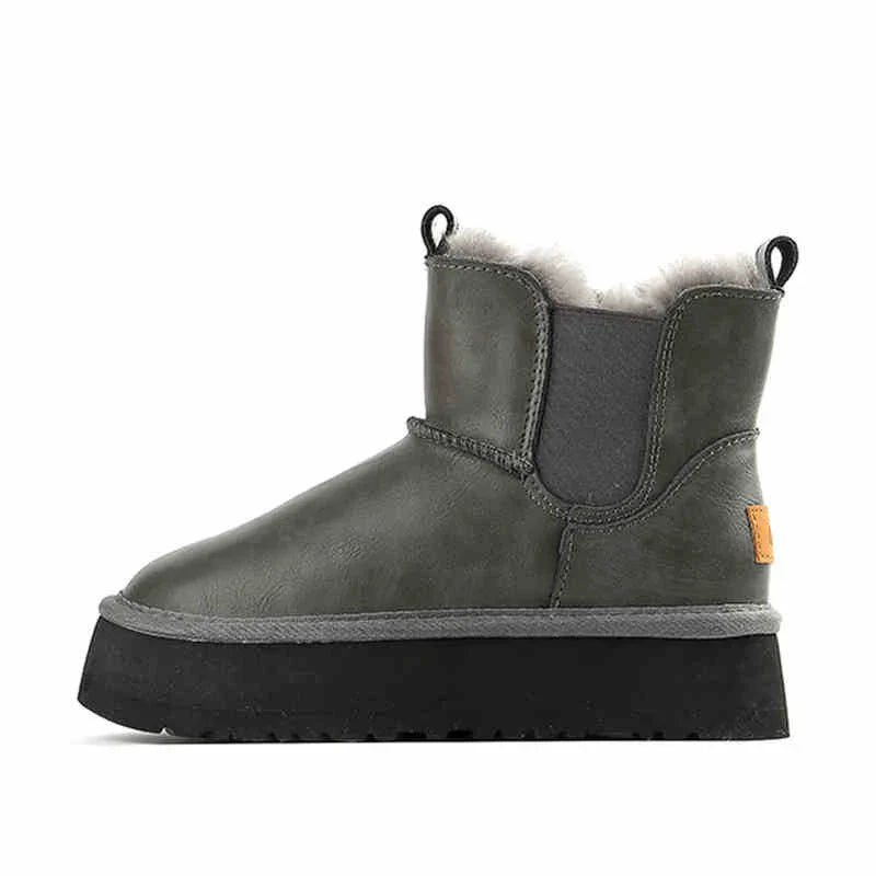 Women's Holmstead Leather Fur Boots