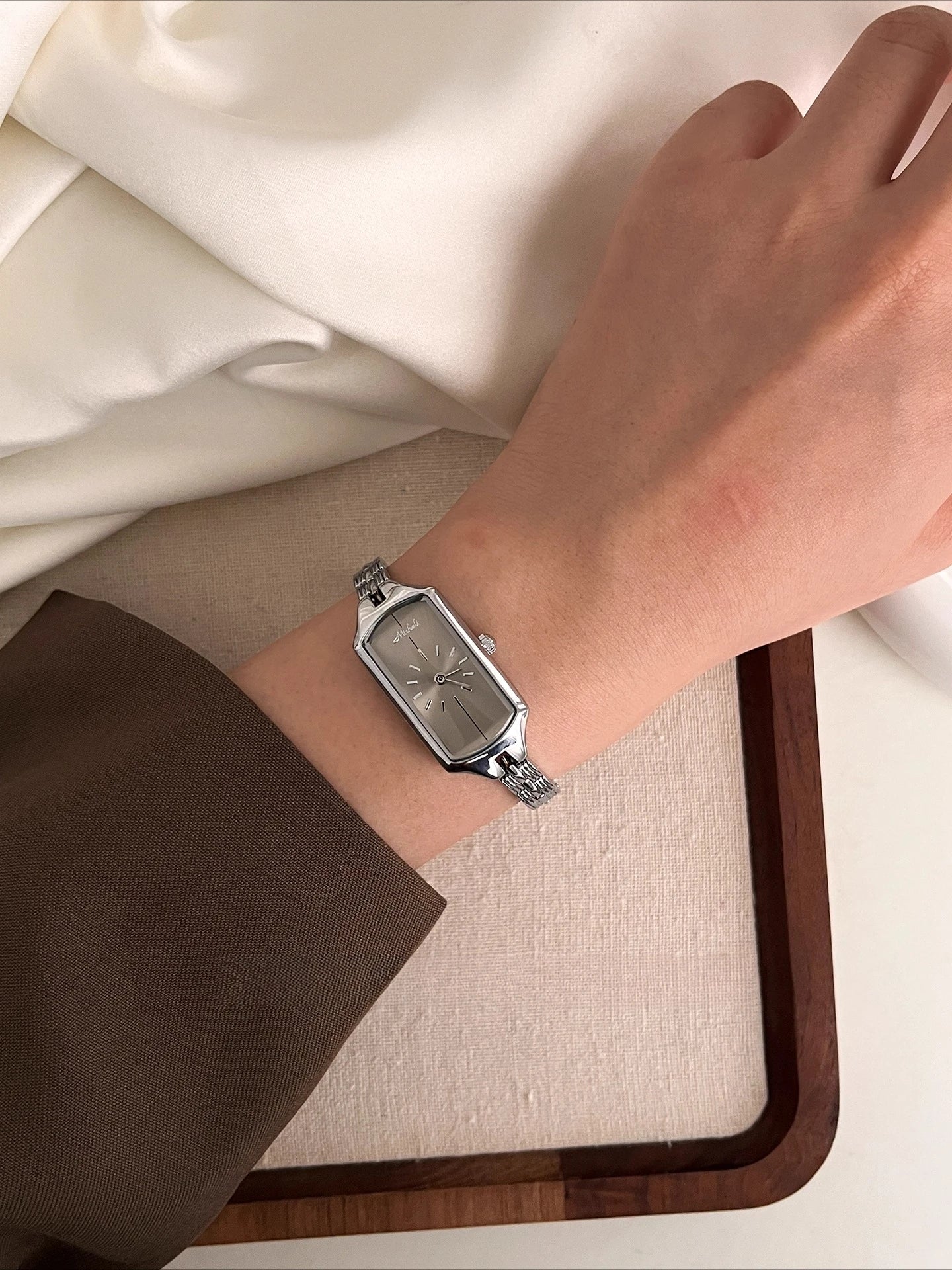 Solenne Gold Link Watch