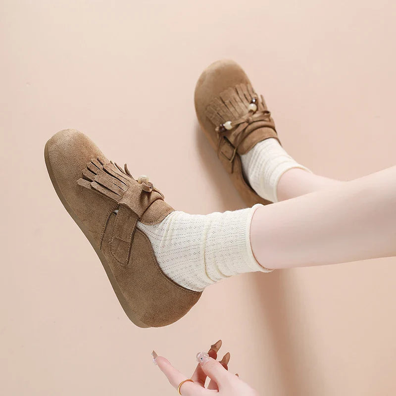 Marlowe Fringe Bead Loafers