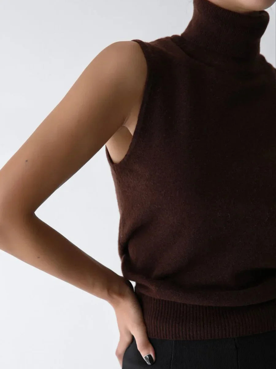 Ashbourne Knit Cardigan & Turtleneck Set