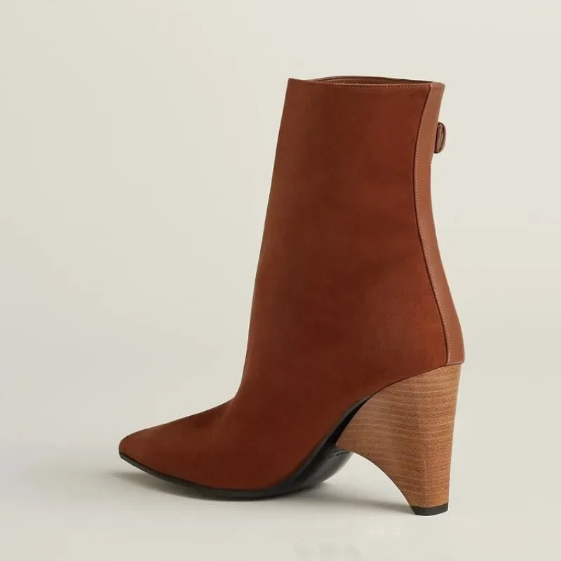 Caledon Statement Wedge Boots
