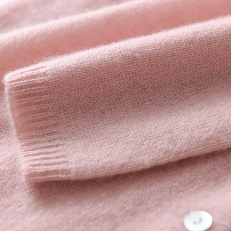 Amélise Asymmetric Button Sweater
