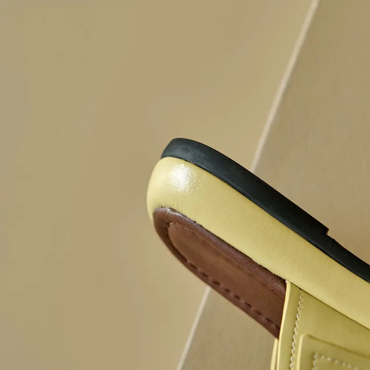 Selma Twin-Buckle Slide Sandals