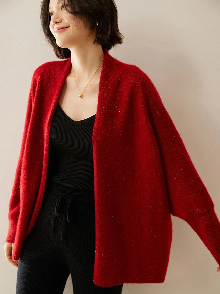 Briarwood Cashmere Shawl Sweater