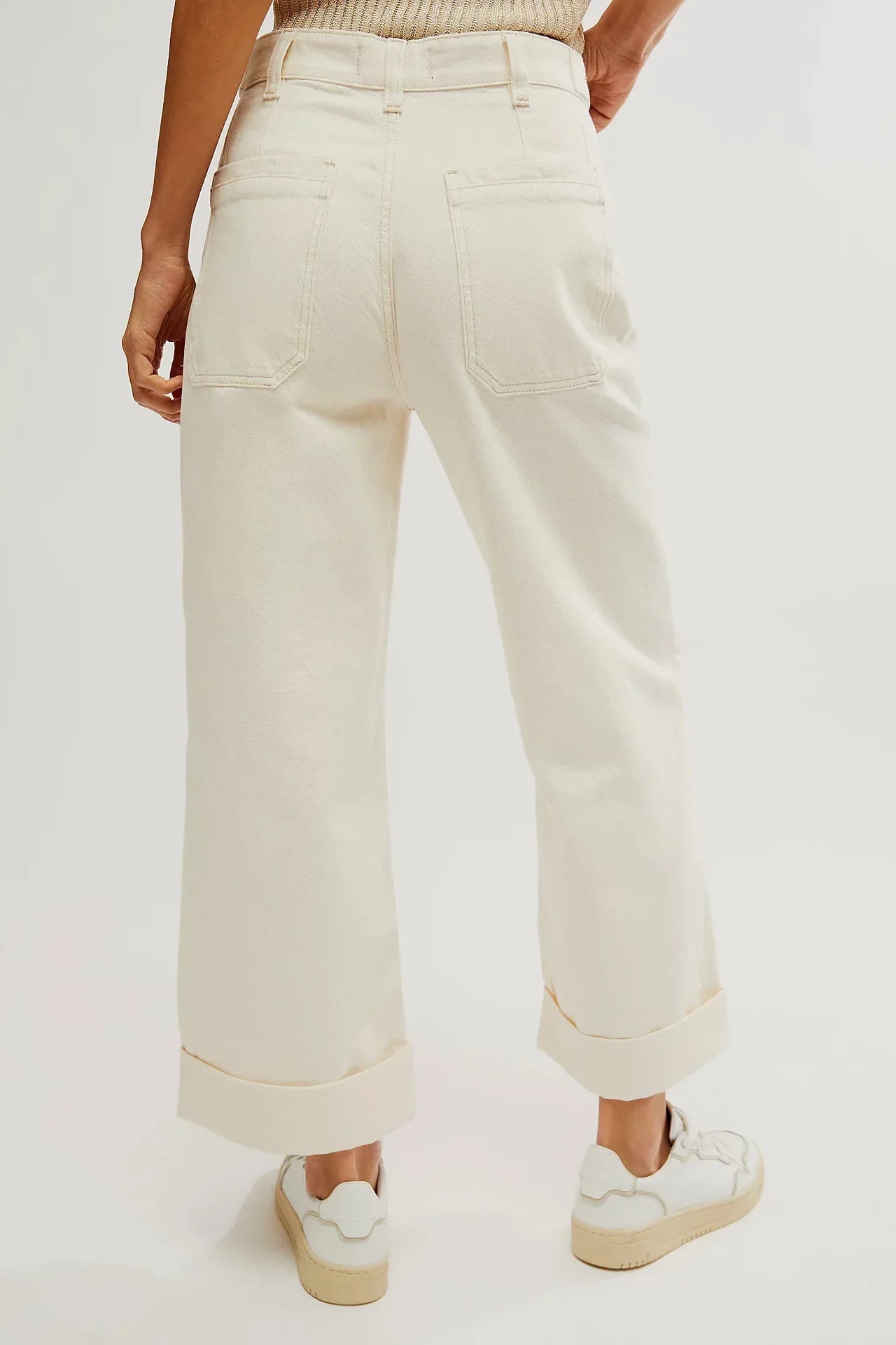 Candace High-Waist Wide-Leg Denims