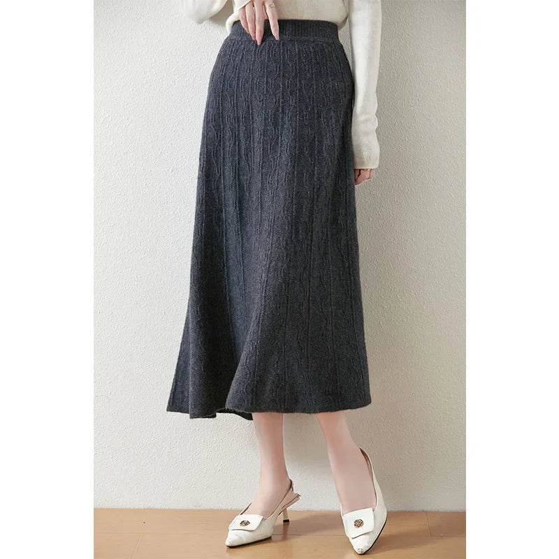 Elowen Merino Knit Skirt