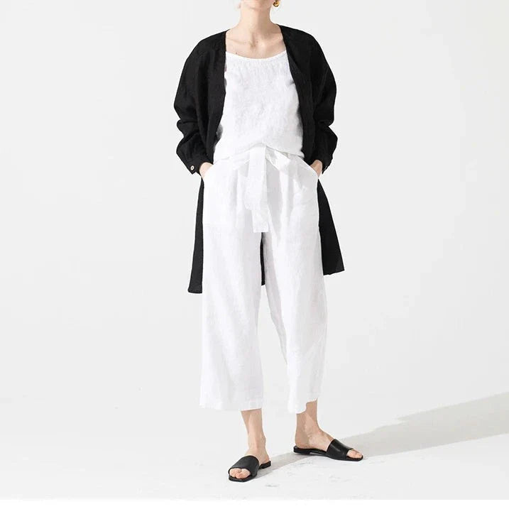 Lightweight Linen Top