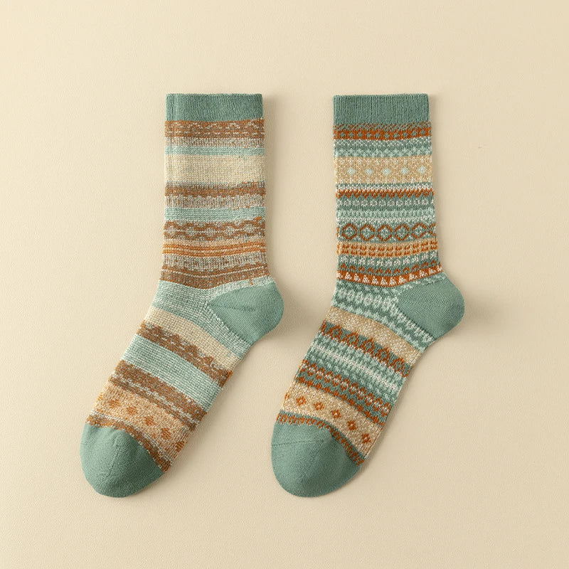 Nordic Haven Cotton Socks