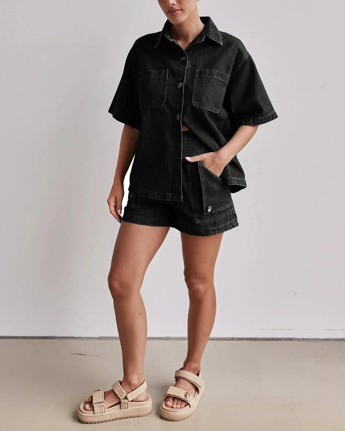 Marais 100% Cotton Denim Set