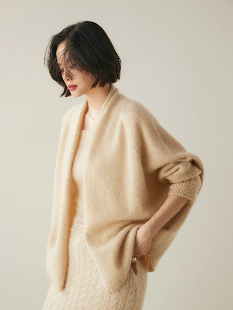 Briarwood Cashmere Shawl Sweater
