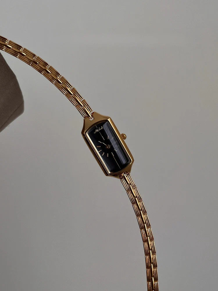 Solenne Gold Link Watch