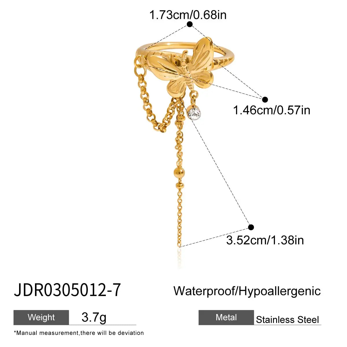 The Starfall Charm Ring