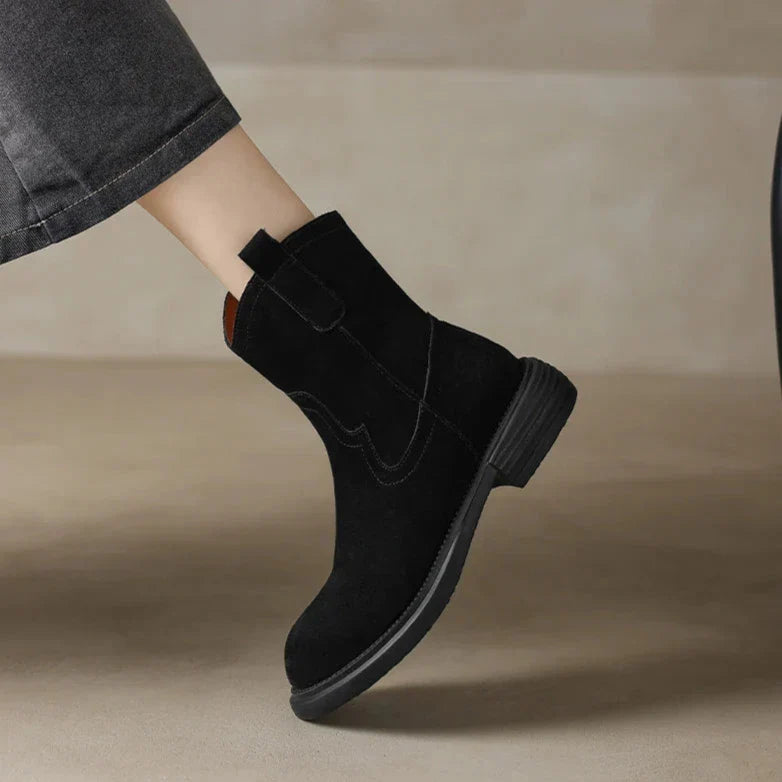 Women's Altus Zipper Leather Boots