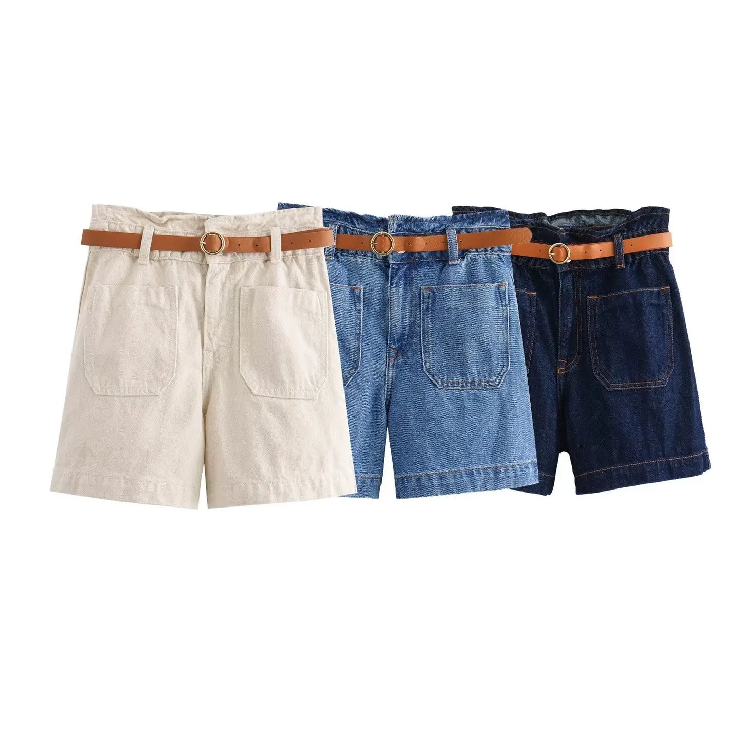 Talia Classic Denim Shorts