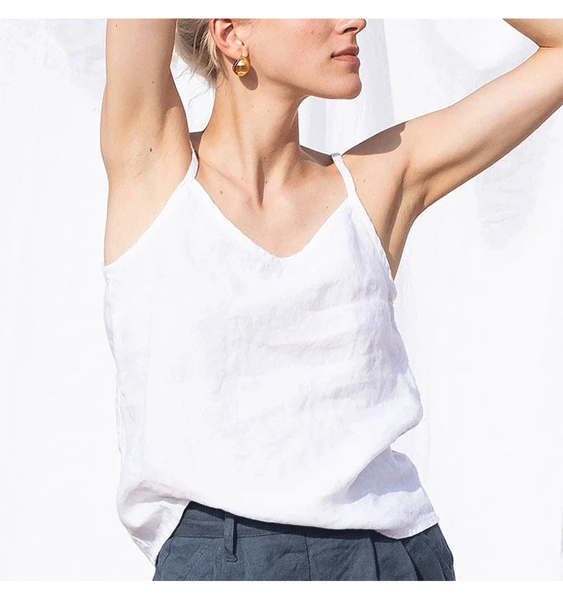 Lightweight Linen Top