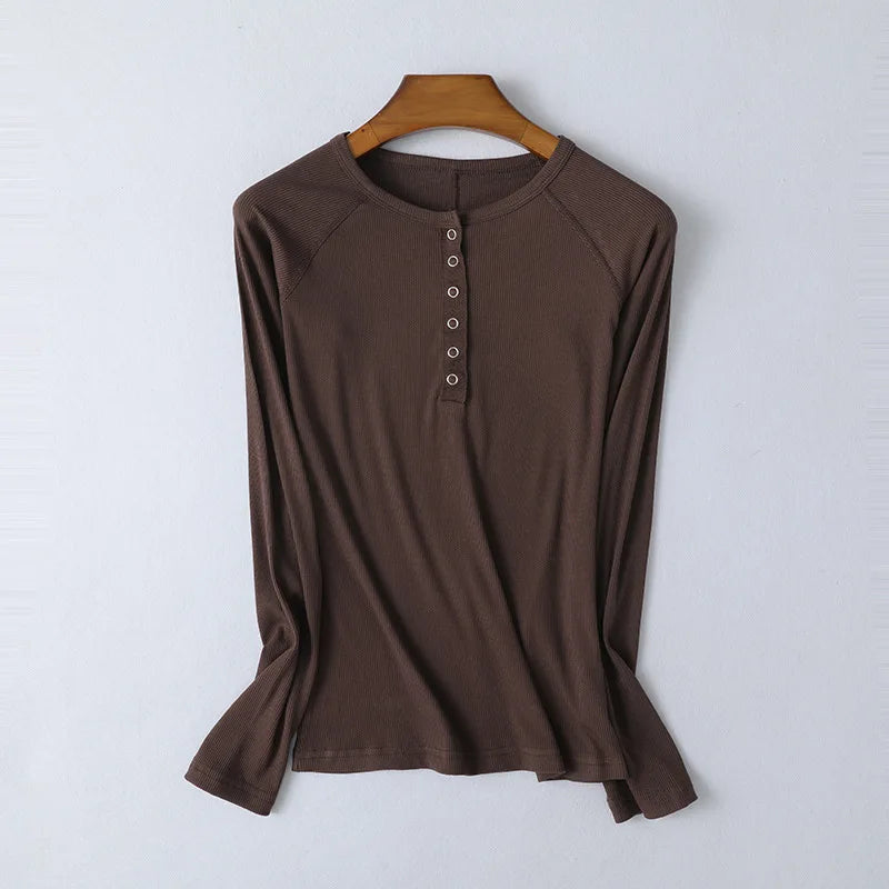 Milano Pop-Button Top