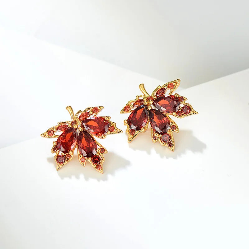 Maple Leaf Earrings