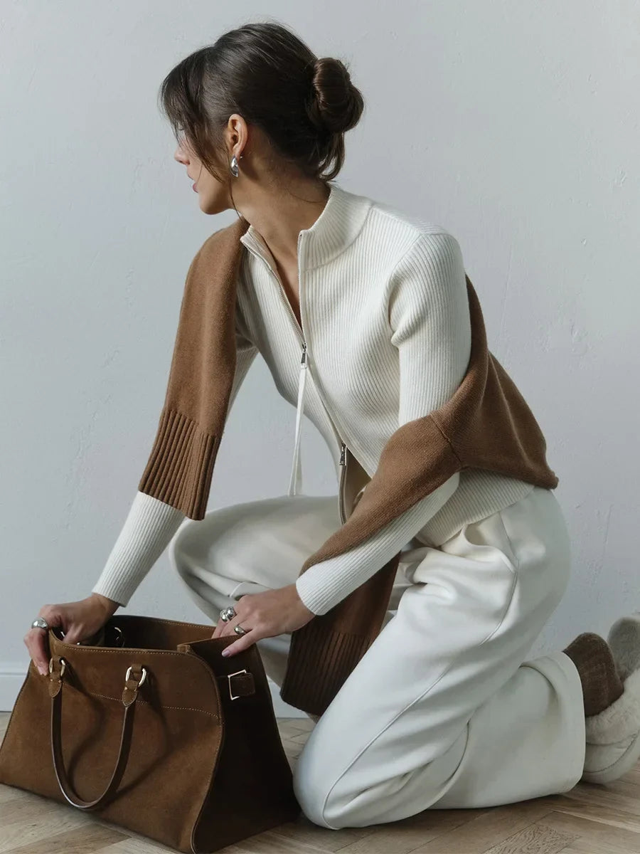 Hässleholm Cotton Double-Zip Knit