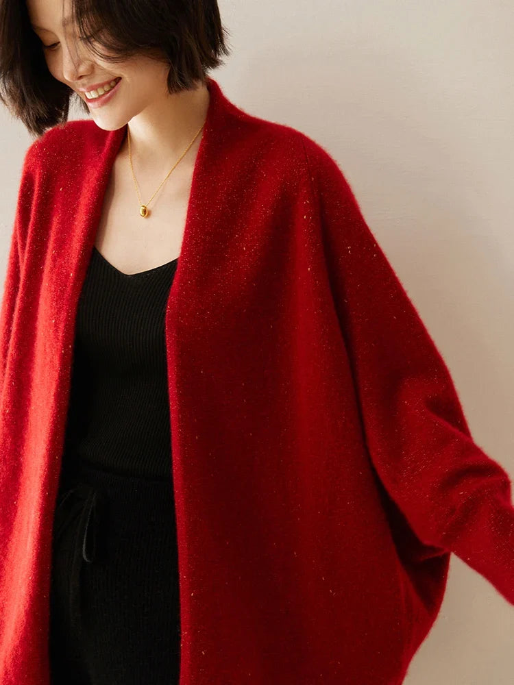 Briarwood Cashmere Shawl Sweater