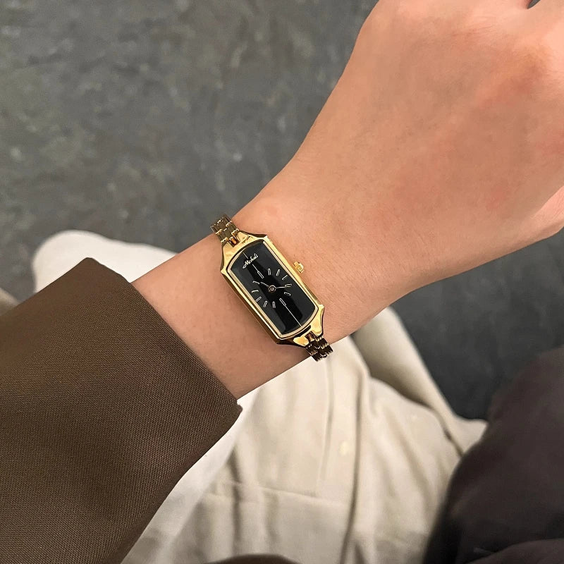 Solenne Gold Link Watch