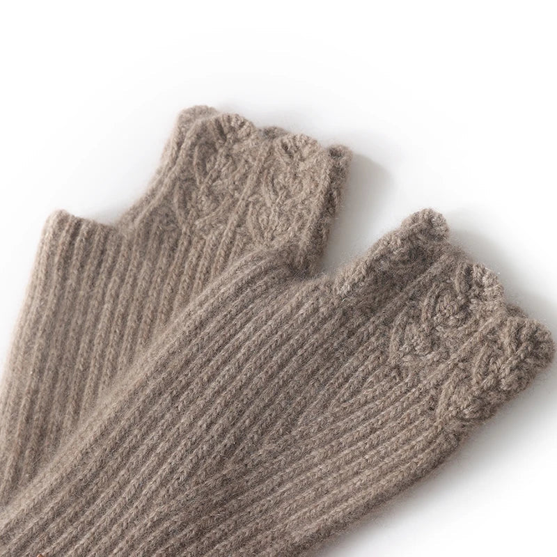 Alpine Whisper Cashmere Mitts