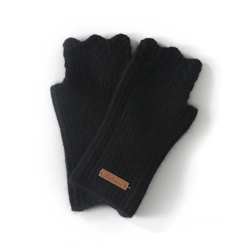 Alpine Whisper Cashmere Mitts