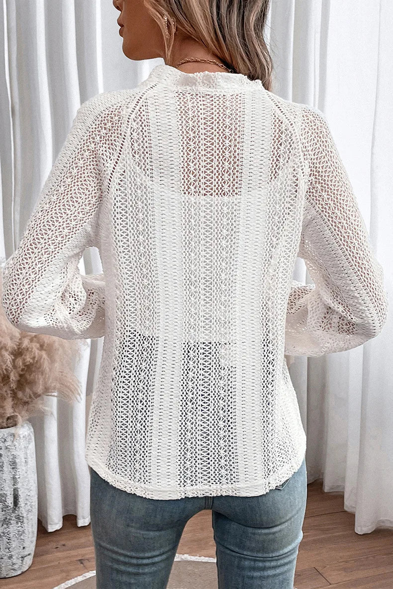 Châteaudun Vintage Summer Blouse