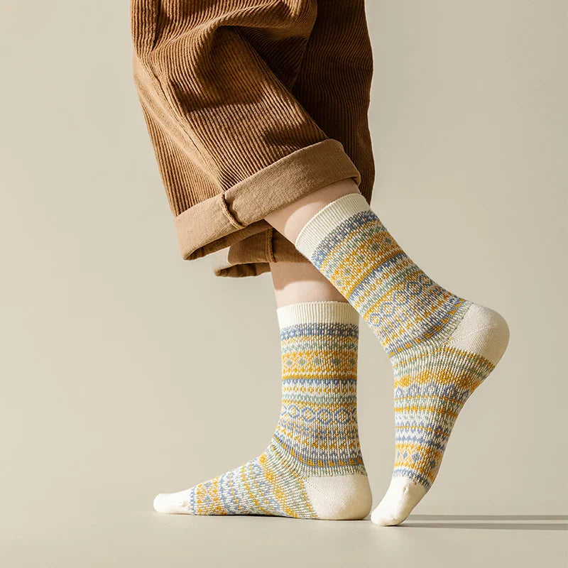 Nordic Haven Cotton Socks