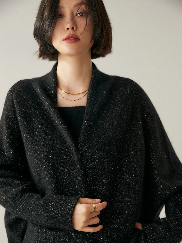 Briarwood Cashmere Shawl Sweater