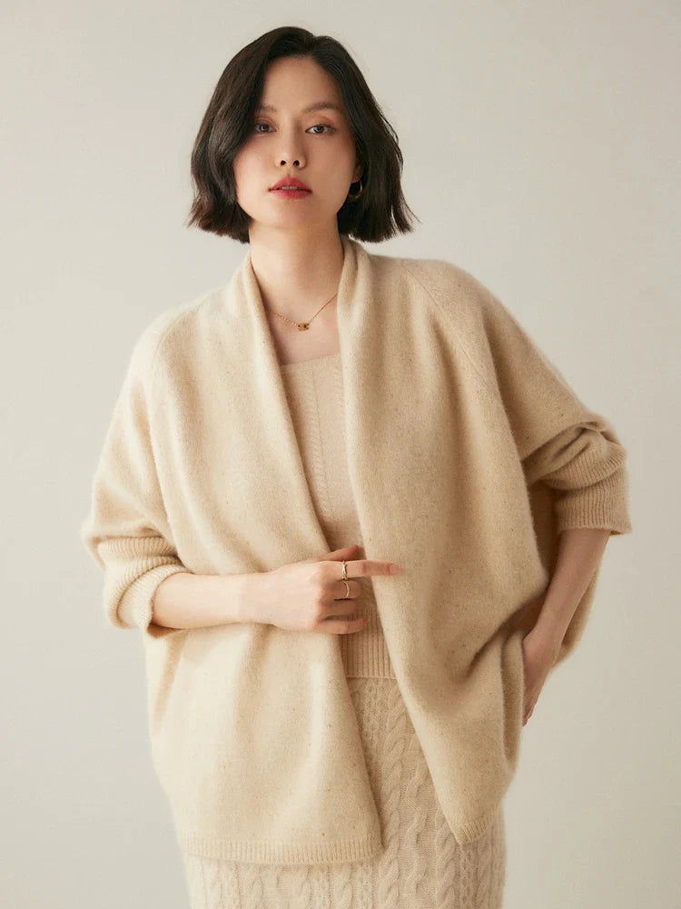 Briarwood Cashmere Shawl Sweater