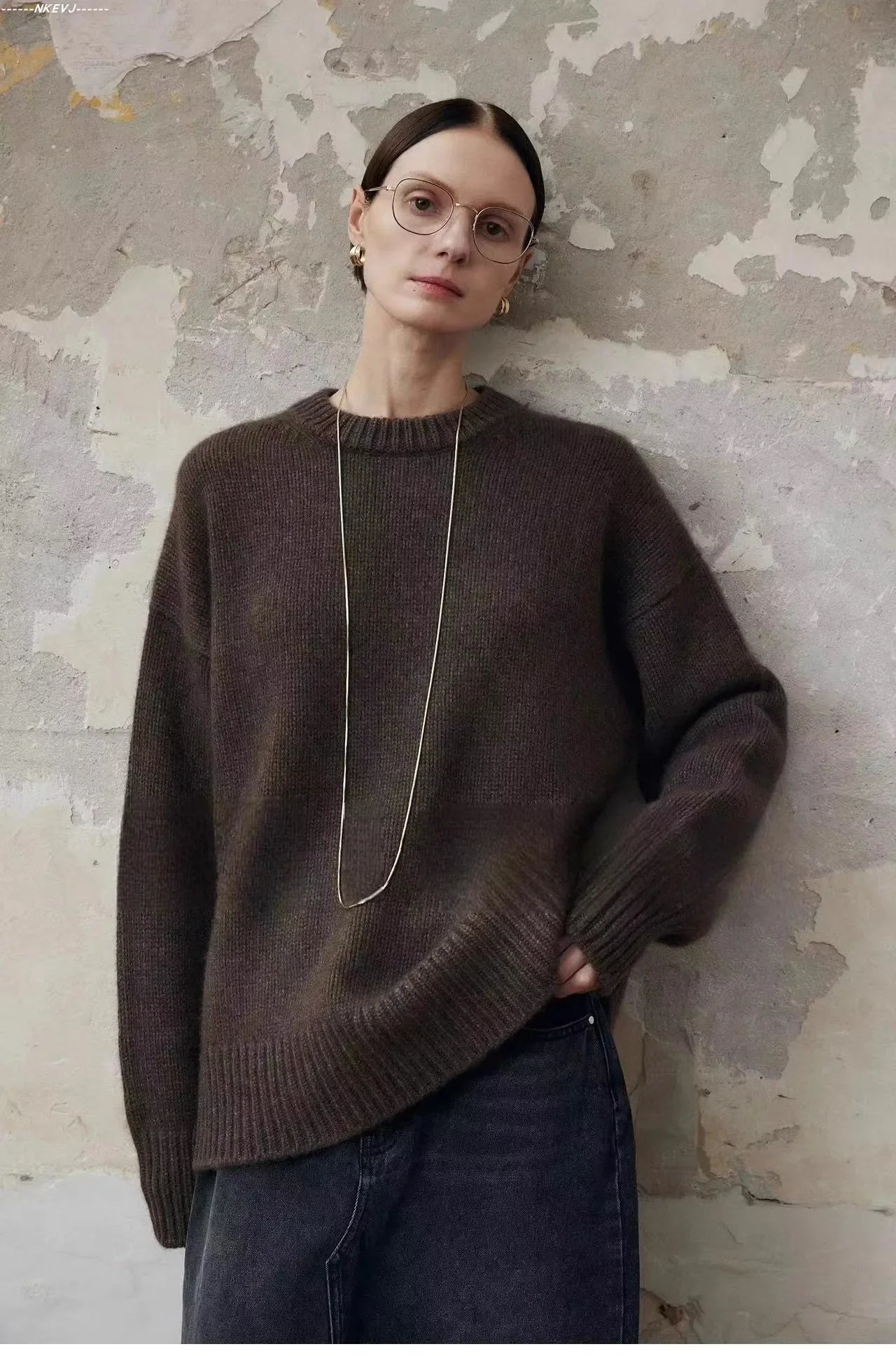 Bellmere Pure Cashmere Oversized Sweater