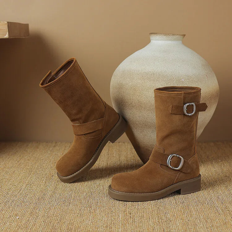 Women's Fair Isle Buckled Tredders