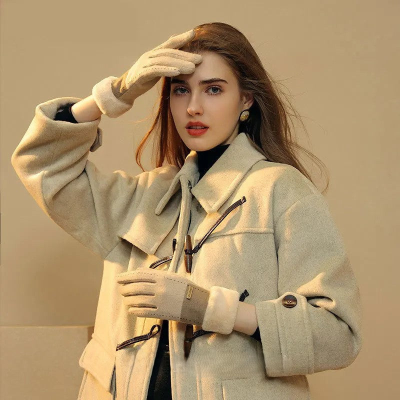 Plush Suede Touch Gloves