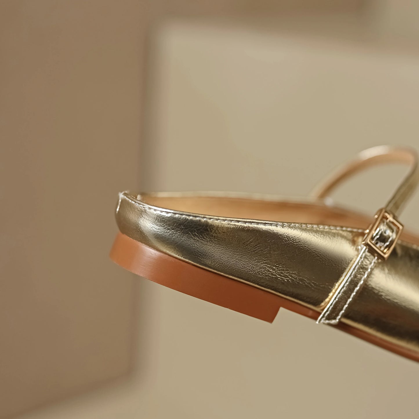 Dahlia Leather Mary Flats