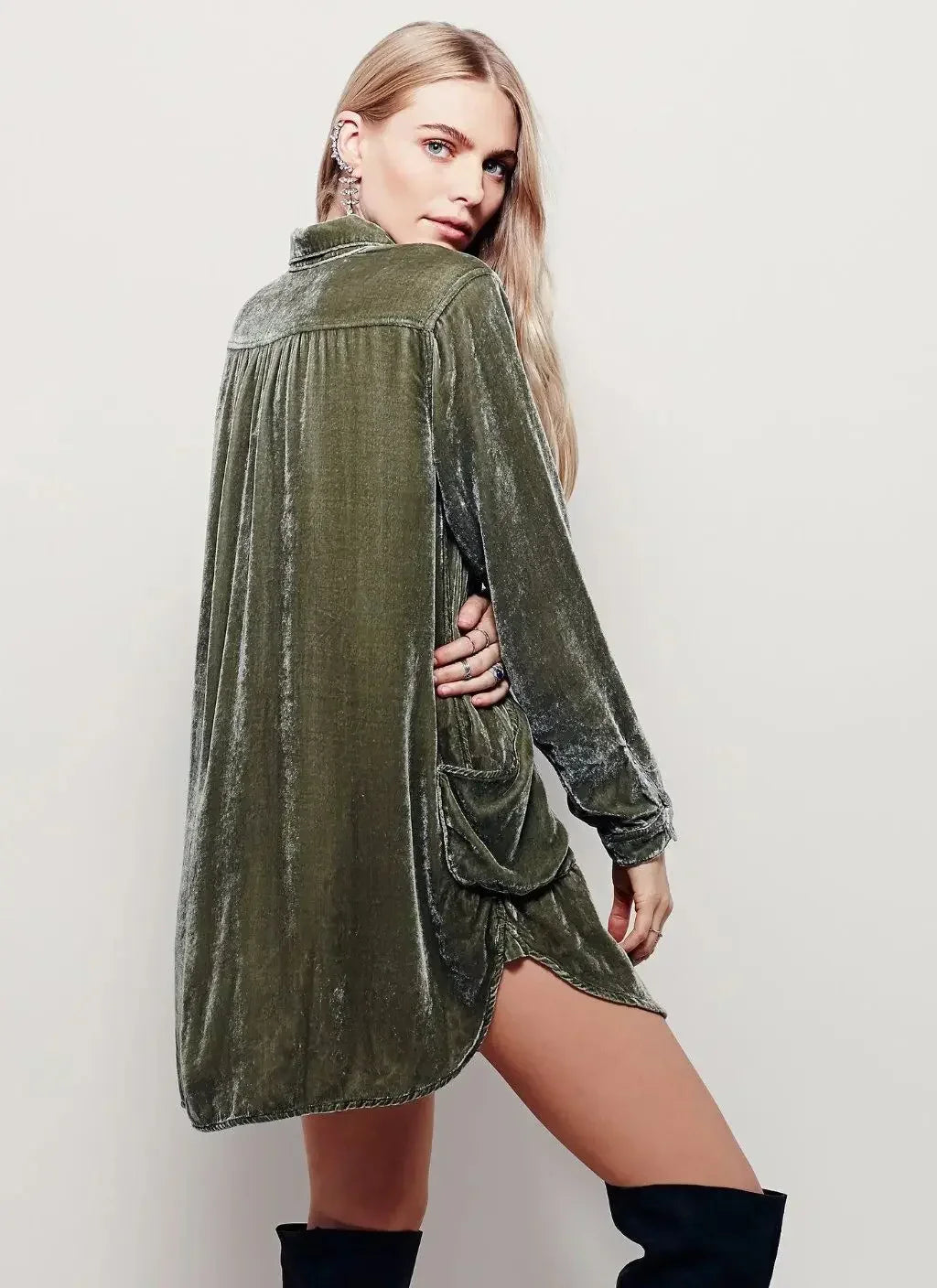 Kennedy Velvet Cardigan