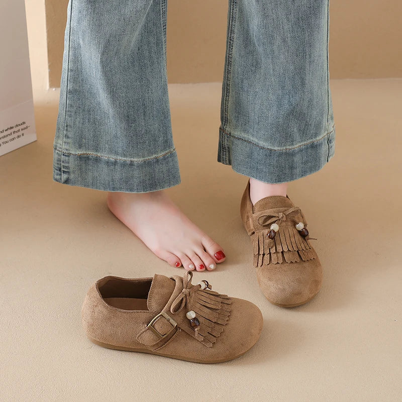 Marlowe Fringe Bead Loafers