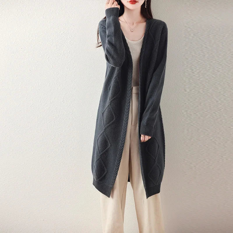 Copenhagen Cable-Knit Cardigan