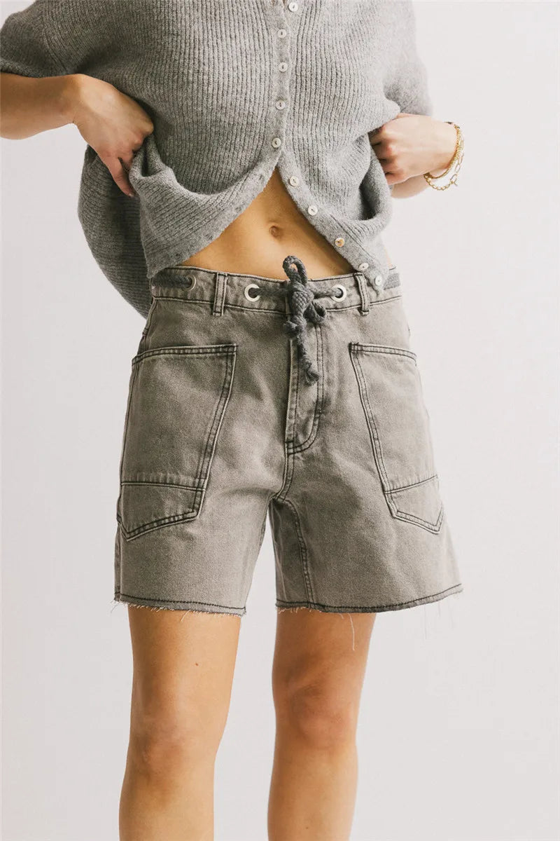 Adi Original Cotton Denim Shorts