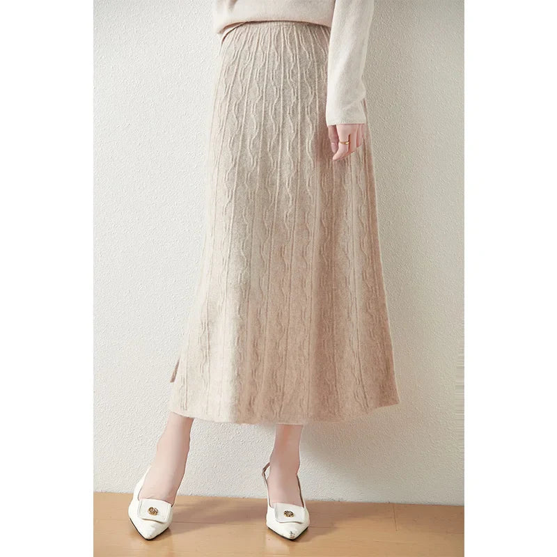 Elowen Merino Knit Skirt