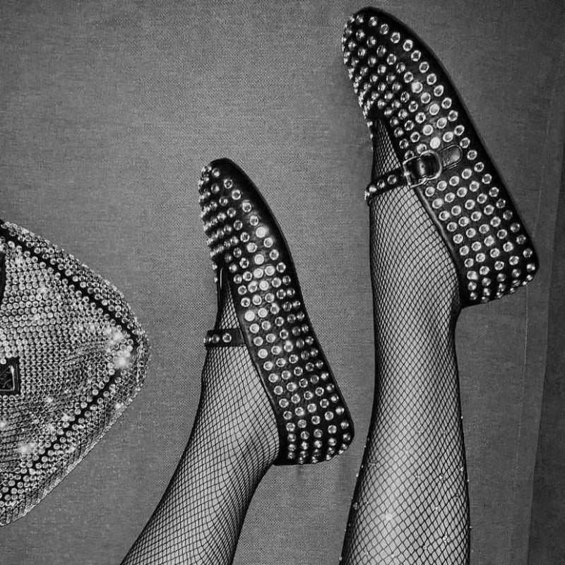 Midnight Blaze Mary Janes