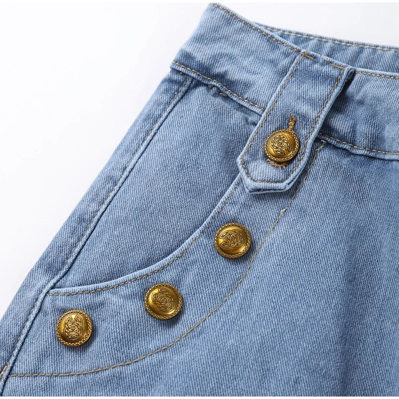 Alessia Cotton Denim Set