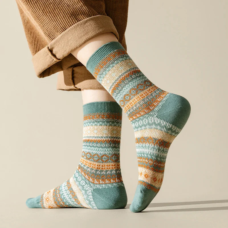 Nordic Haven Cotton Socks