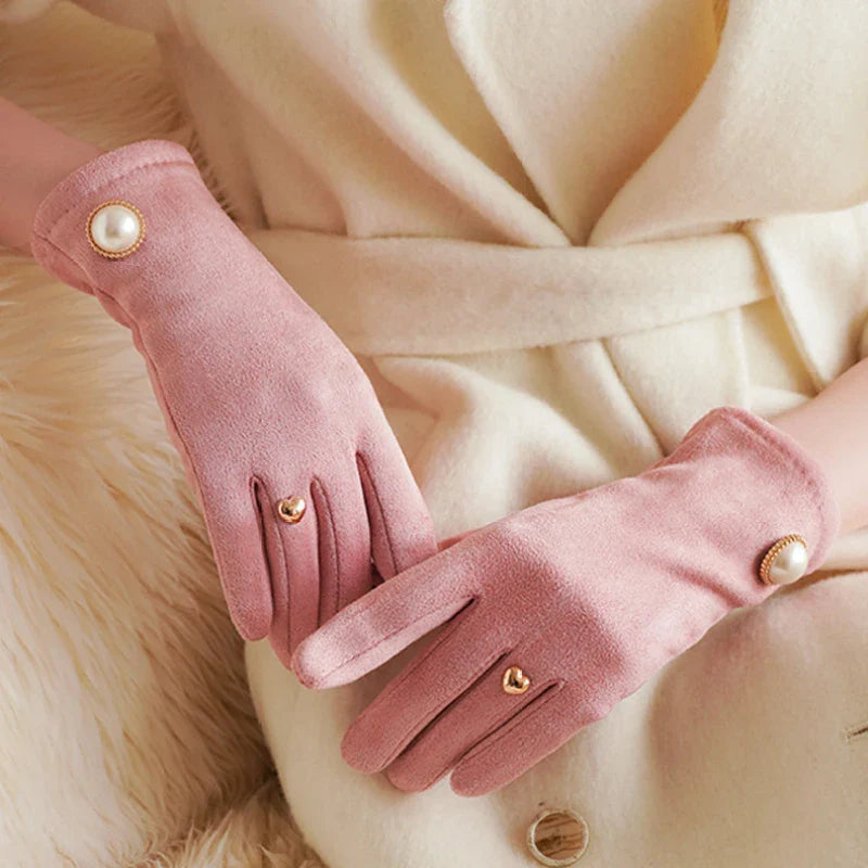 Noir Pearl Touch Gloves
