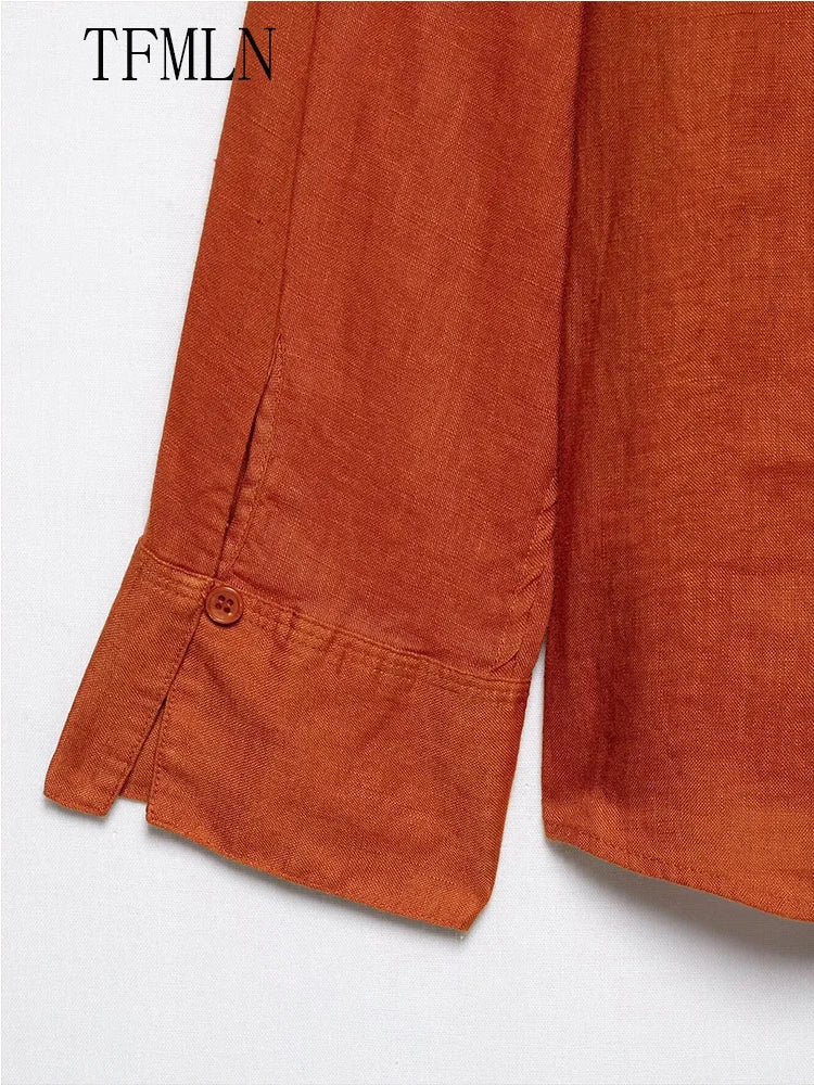 Capri Ember Linen Set