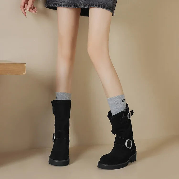 Women's Fair Isle Buckled Tredders