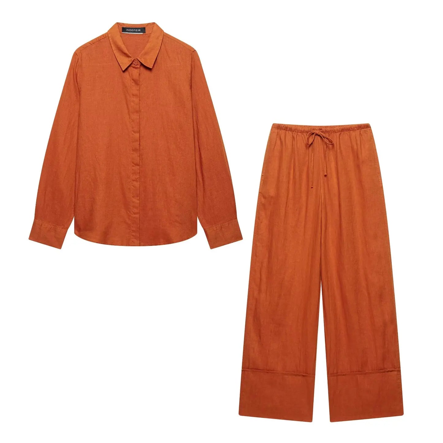 Capri Ember Linen Set