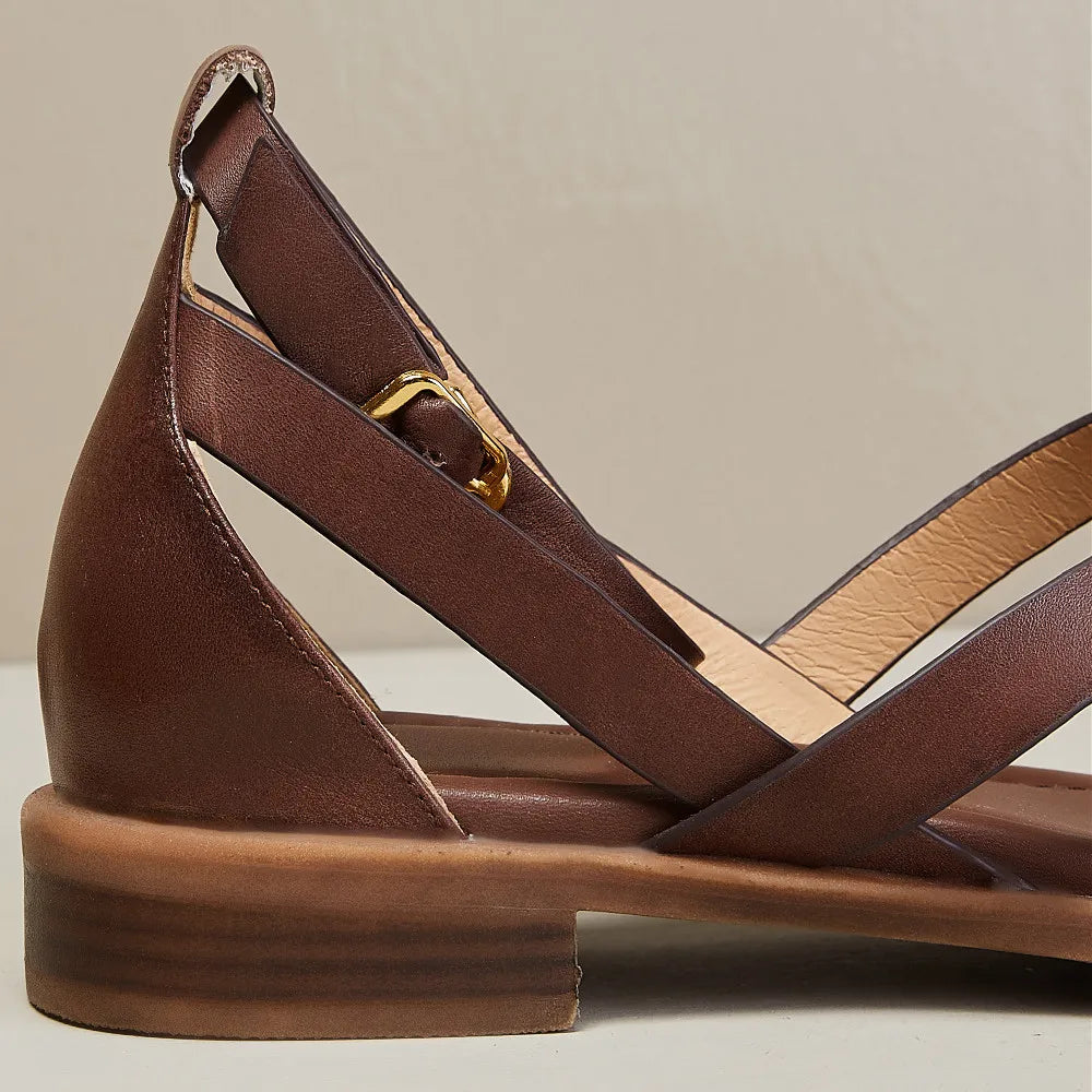 Ravello Crosswalk Orthopedic Leather Sandals