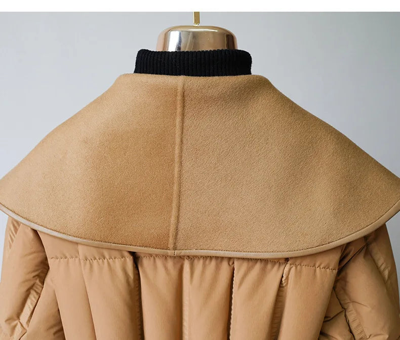Lady Diana Belted Down-Jacket