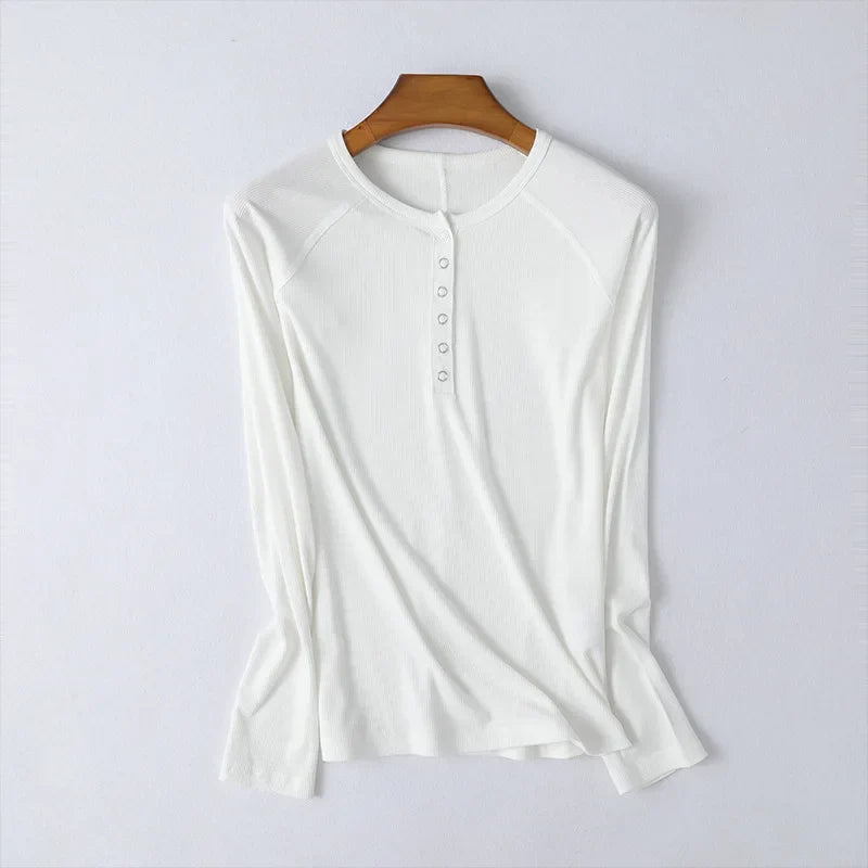 Milano Pop-Button Top